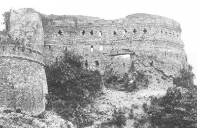NW cor bastion