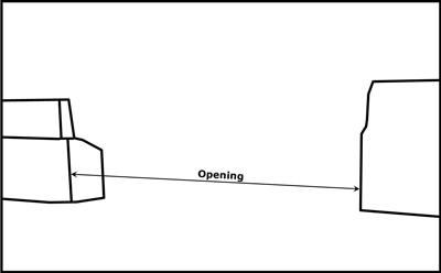 Chang Puak Gate in outline