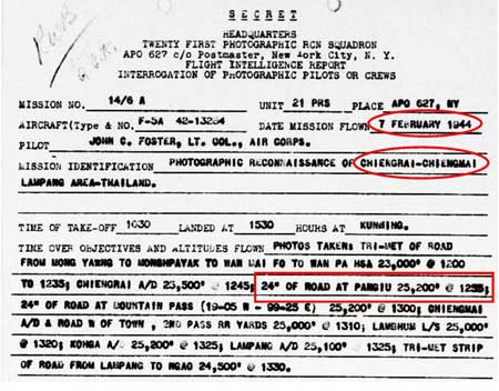 Chiang Mai-Pangui aerial 07 Feb 1944