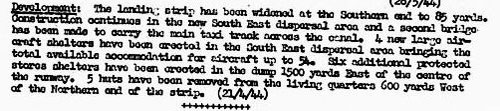 21 Apr 1944 observations