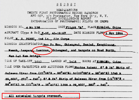 01 Nov 1944 aerial coverage Lamphun